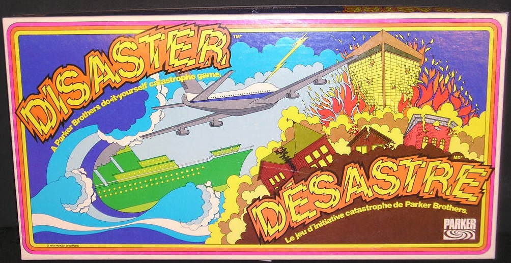 Disaster Desastre Board Game 1979